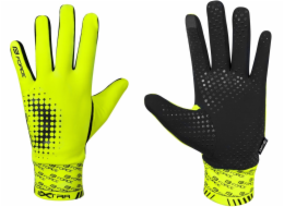FORCE EXTRA jaro-podzim rukavice, fluo vel.L