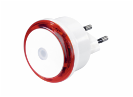 Hama 223492 Hama Basic noční/orientační LED světlo, automatické zapnutí/vypnutí, červené světlo
