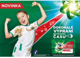 Ariel Prášek na praní +Touch of Lenor Unstoppables 100 PD, 5,5 kg
