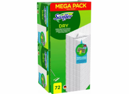 Swiffer Sweeper Dry čistící ubrousky 72 ks Swiffer Sweeper Suché utěrky na podlahu, 72 ks