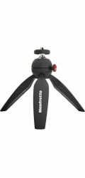 Stativ tripod Manfrotto PIXI mini, černý