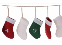 Adventní kalendář SOCKS DH8058410, polyester