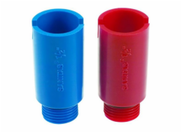 Záslepka 10.2000 PPR, červená, 1/2" vnější závit