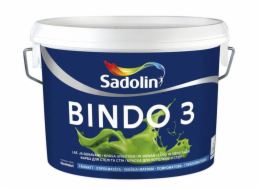 Barva Sadolin Bindo 3 W0/BW, bílá, 2,5l