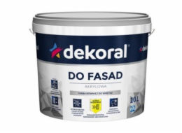 Fasádní barva Dekoral Polinit, bílá, 1l
