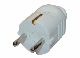 Zástrčka N&L, 3P, 16A, 250V, bílá