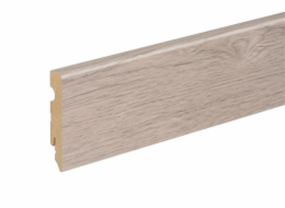 V soklové liště 549990 FU084L, 2400 x 80 x 15 mm
