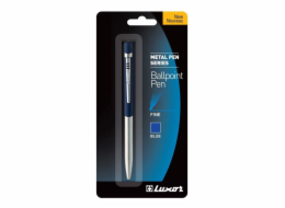 Kuličkové pero LUXOR 2036, modré, 0,7 mm