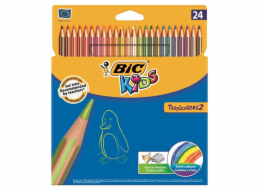 Barevné tužky BIC 937518, 24 barev