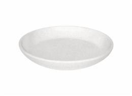 Keramický hrnec talíř DOMOLETTI CHARMS, O15 cm, mat. Bílý