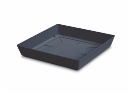 Talíř pod hrnce Prosperplast Lofly, antracit, 16,5 cm