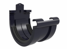 Připojení potrubí PVC G125, barva grafit