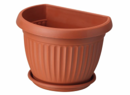 Hrnec Form Plast Dona, plast, O 25 cm, hnědý