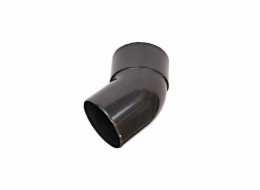 Koleno svodové 670, PVC, O 50 mm, hnědé