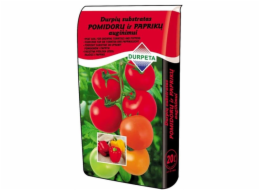 Rašelinový substrát pro rajčata a papriky DURPETA, 20l