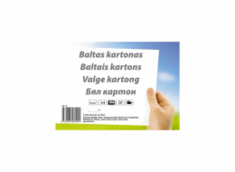 Bílý karton SMLT, A4, 10 listů