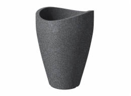 Hrnec Scheurich Granit, plast, O 50,5 cm, šedý