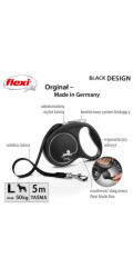 Flexi Black Design L 5 m Zatahovací vodítko pro psa
