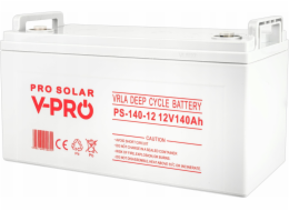 BATERIE VOLT POLSKA DEEP CYCLE VPRO SOLAR 12V 140AH VRLA BEZÚDRŽBOVÉ