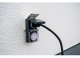 Časovač Brennenstuhl 1506460 MZ44, 24h IP44, šedý Časovač Brennenstuhl 1506460 MZ44, 24h IP44, šedý