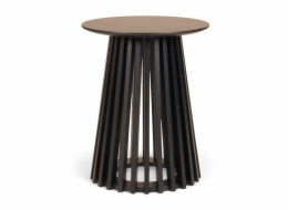 Konferenční stolek Domoletti, černý, D40cm