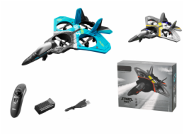 R/C Stíhačka V17 Kvadrokoptéra svítící