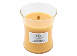 Svíčka WoodWick střední, Seaside Mimosa, Přímořský koktejl, 275 g