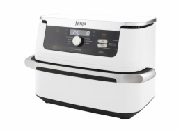 Ninja AF500EUWH fritovací hrnec Dvojitý 10,4 l Samostatné 2470 W Horkovzdušná fritéza Stříbrná, Bílá