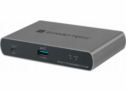 Sonnet Echo 5 Thunderbolt 4 Hub, dokovací stanice (stříbrná/černá)