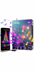 Twinkly Candies LED osvětlení vánočního stromu TWKC100RGB-T 6 M tvar svíčky