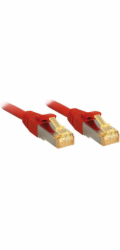Lindy RJ-45/RJ-45 kat.7 Červená 1m (47292)