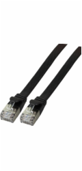 EFB plochý propojovací kabel, U/FTP, Cat.6A, PVC, 1m (K5545SW.1)