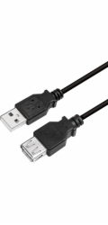 LogiLink USB-A - USB-A kabel USB 2 m černý (CU0010B)