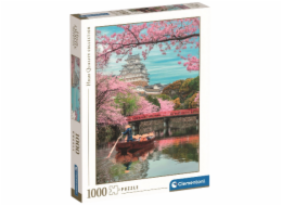 Clementoni CLE puzzle 1000 HQ hrad Himedži na jaře 39819