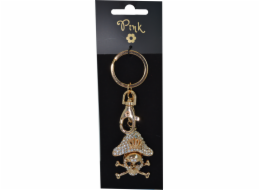 Přívěsek na klíče - Pirátská Lebka