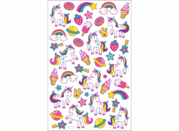 Samolepky 35 ks - JEDNOROŽEC