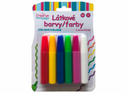 CreaFun - Látkové barvy - sada základní 6 (42ml)