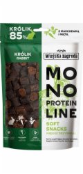 WIEJSKA ZAGRODA Monoprotein line Soft snacks Rabbit - pamlsek pro psa - 115g