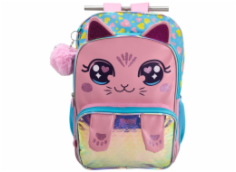 Batoh Růžová Kočka 42 cm