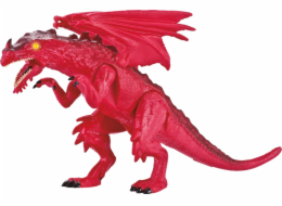 Dinosaurus Červený drak 24 cm se světlem a zvukem