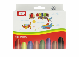 CreaFun - Voskovky Super Jumbo 8 barev