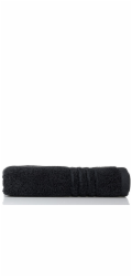 Osuška Leonora 100% bavlna prémiová noční černá 70x140cm KL-23427