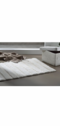 Koupelnová předložka Megan 100% bavlna mechově zelená 65,0x55,0x1,6cm KL-24704