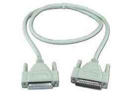 PremiumCord Datový kabel 25M-25F 25ž. 7m