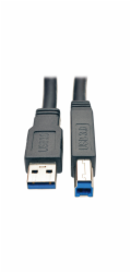 Kabel USB-A / USB-B, USB 3.0, aktivní SuperSpeed Repeater (Samec/Samec), 7.62m