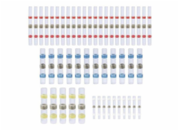 Kabelová&nbsp;spojka&nbsp;pájecí&nbsp;s&nbsp;cínem&nbsp;a&nbsp;bužírkou,&nbsp;sada&nbsp;50ks