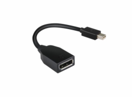 Lenovo - Adaptér DisplayPort - Mini DisplayPort (M) do DisplayPort (F) - 17.6 cm - pro ThinkCentre M70; M75t Gen 2; M80; M90; ThinkStation P330 Gen 2; P34X; P350; P520; P620