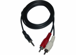 Logo Audio kabel Jack (3.5mm) samec - 2x