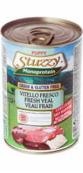 STUZZY Monoprotein Puppy Telecí - mokré krmivo pro štěňata - 400g