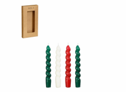 Svíčka, 5 h, 18,5 cm, 4 ks.